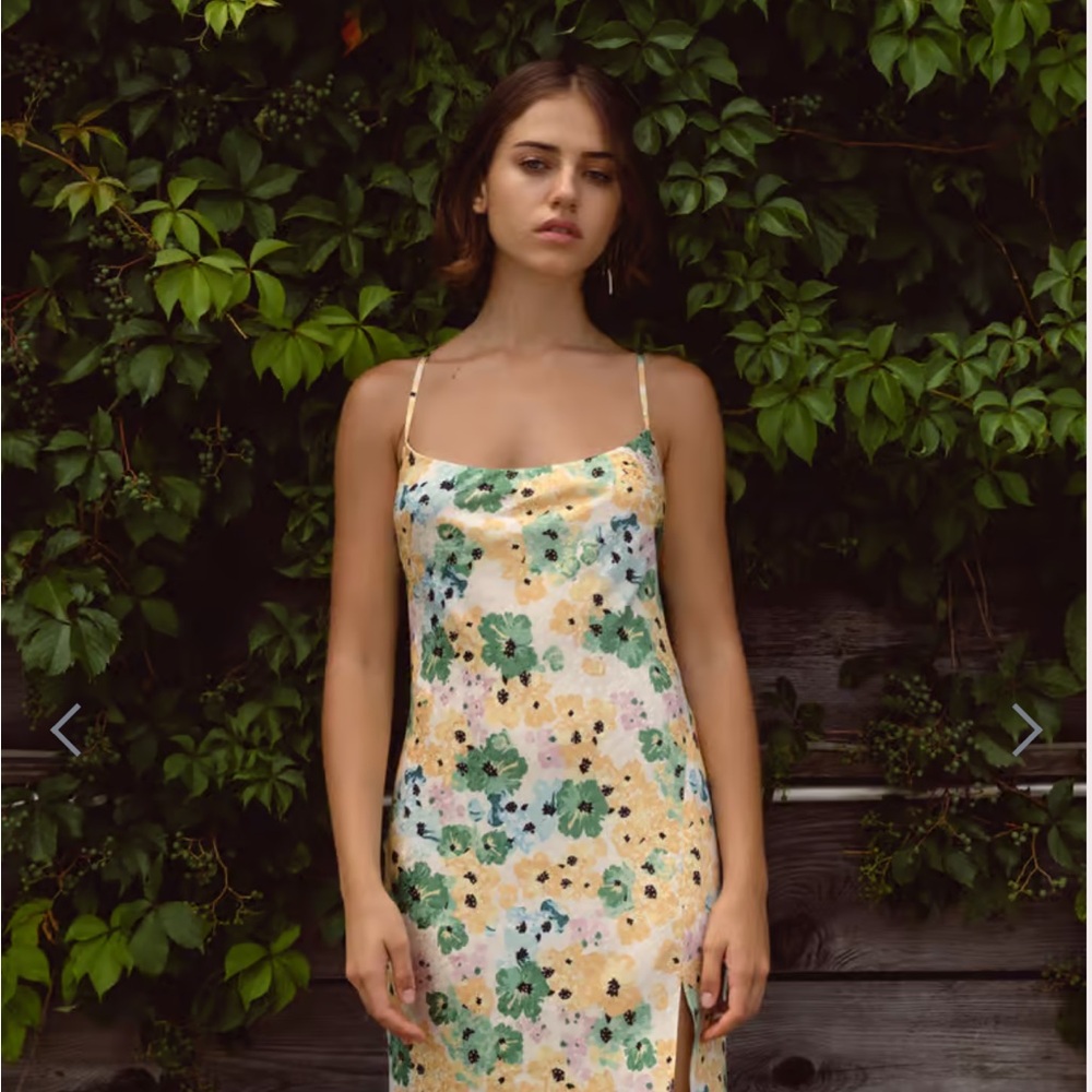 Jenny Yoo RYLIE Adela print - Women's Slip Dress floral